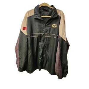 Green Bay Packers Dunbrooke Windbreak Size 2XL